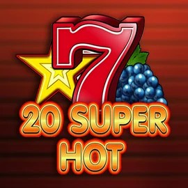 20 Super Hot slot logo by Amusnet Interactive at Action Casino