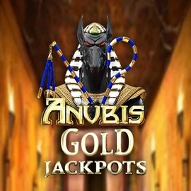 Anubis Gold Jackpots online game logo by Inspired Gaming on casinoaction-nz.com