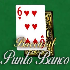 Baccarat - Punto Banco online game logo by Red Tiger Gaming on casinoaction-nz.com