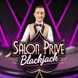 Blackjack Salon Privé logo by Ezugi Action Casino