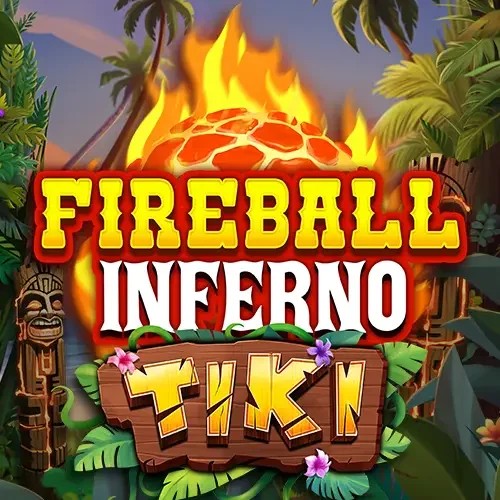 Fireball Inferno Tiki logo by NetEnt Action Casino