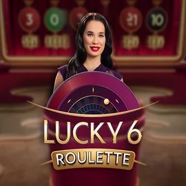 Lucky 6 Roulette logo by Pragmatic Play at Action Casino