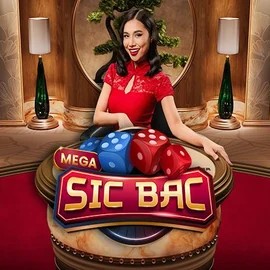 Official Live Casino logo: Mega Sic Bac by Pragmatic Play at Action Casino