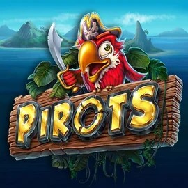 Official Slots logo: Pirots by ELK Studios at Action Casino