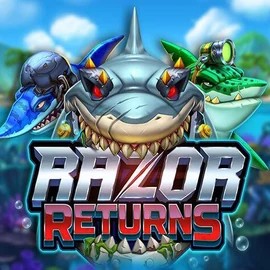 Razor Returns logo by Push Gaming at Action Casino