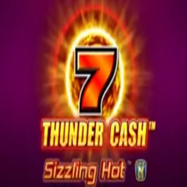 Thunder Cash Sizzling Hot slot logo by Novomatic at Action Casino